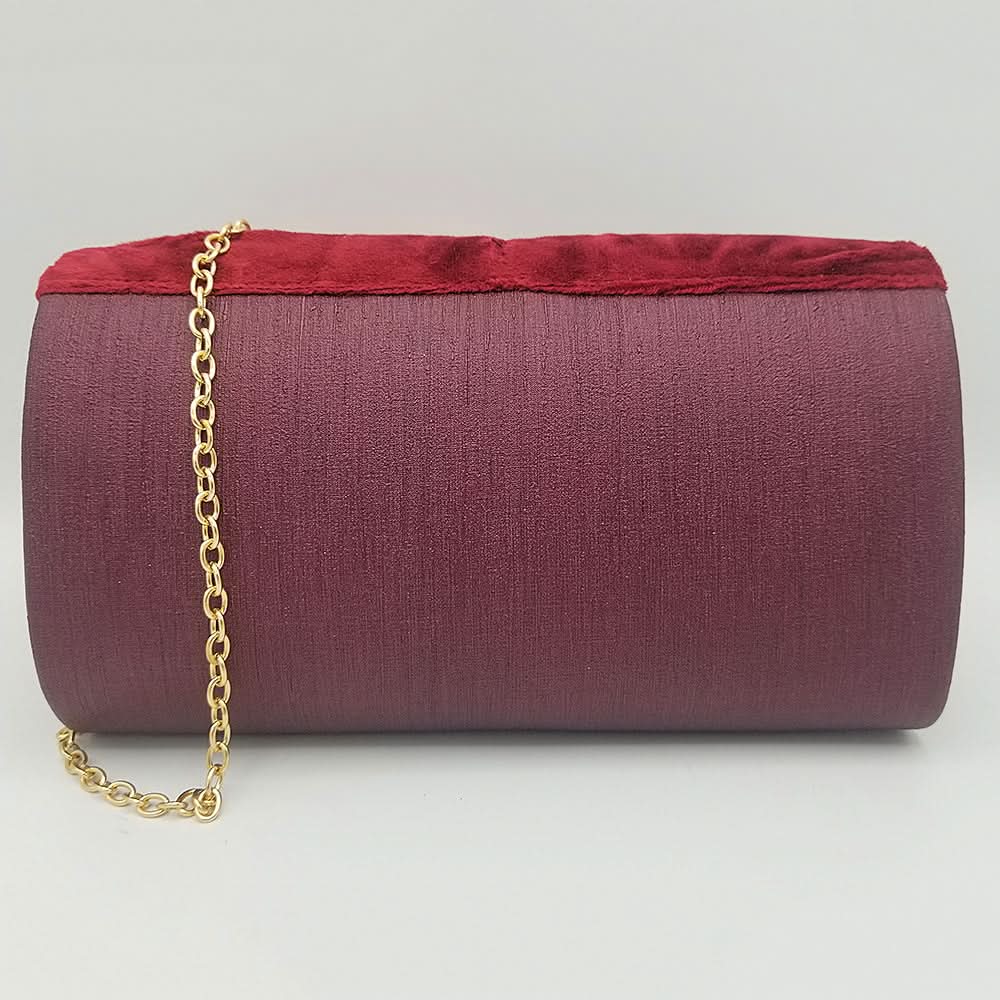 Women's Clutch 6790 - Maroon, Women, Clutches, Chase Value, Chase Value