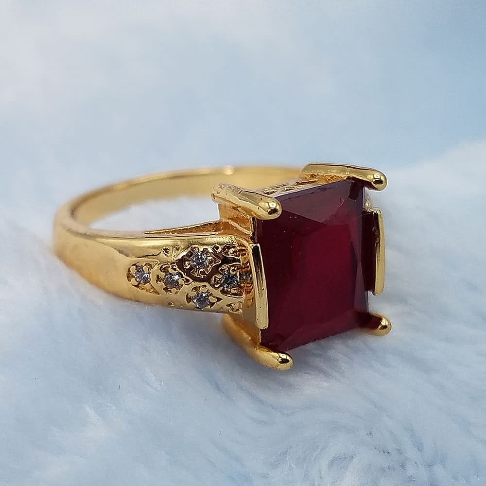 Women's Fancy Ring - Maroon, Women, Finger Rings, Chase Value, Chase Value