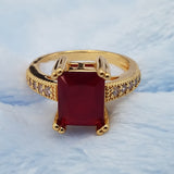 Women's Fancy Ring - Maroon, Women, Finger Rings, Chase Value, Chase Value