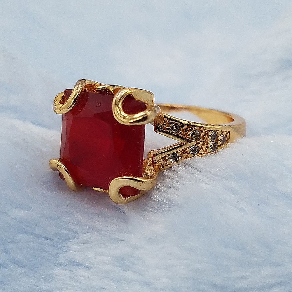 Women's Fancy Ring - Red, Women, Finger Rings, Chase Value, Chase Value