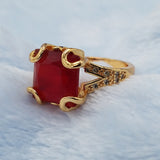 Women's Fancy Ring - Red, Women, Finger Rings, Chase Value, Chase Value
