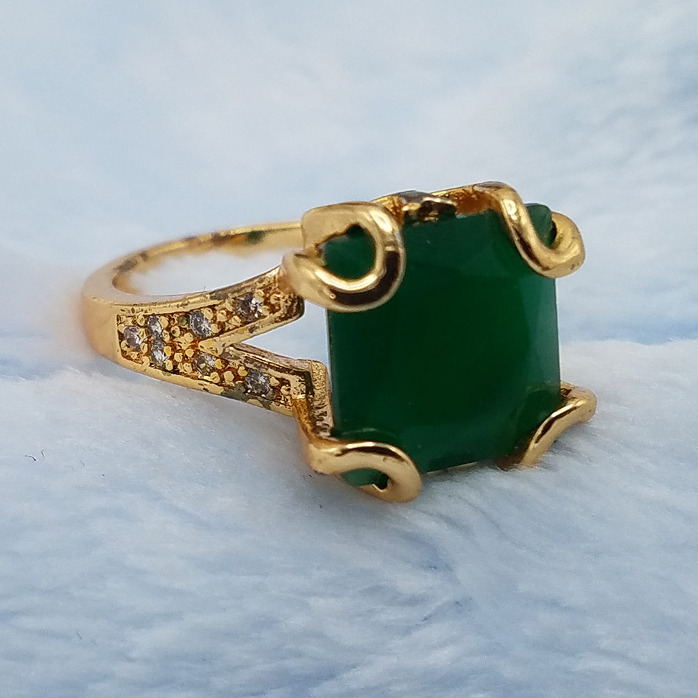 Women's Fancy Ring - Green, Women, Finger Rings, Chase Value, Chase Value
