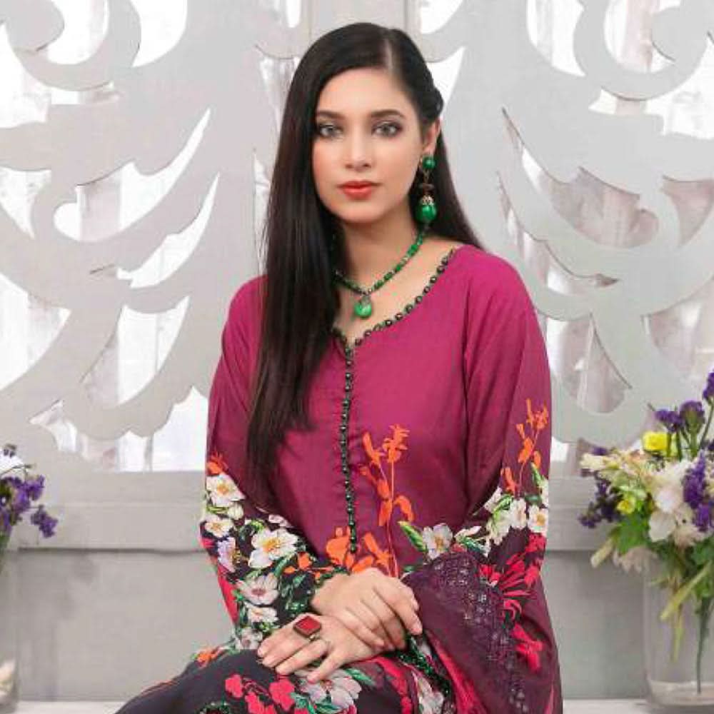 ZAAFIRA Viscose Digital Printed Embroidered 3 Pcs Un-Stitched Suit - 2022, Women, 3Pcs Shalwar Suit, Tawakkal Fabrics, Chase Value