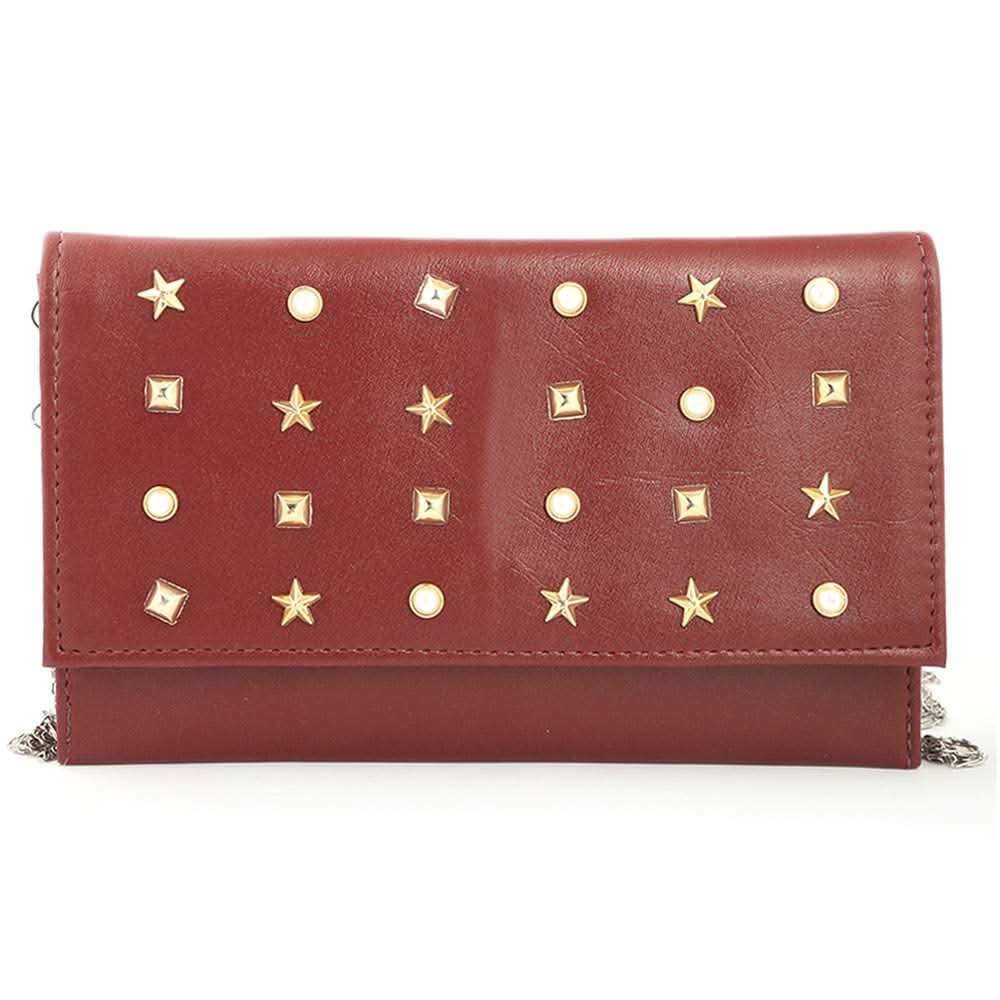 Women's Clutch (2053) - Maroon, Women, Clutches, Chase Value, Chase Value