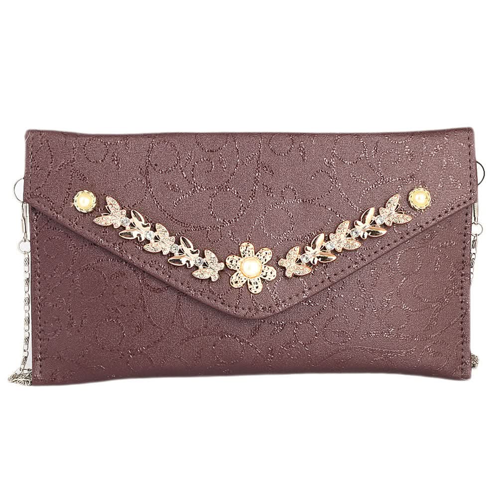 Women's Clutch (Kam-2054) - Purple, Women, Clutches, Chase Value, Chase Value