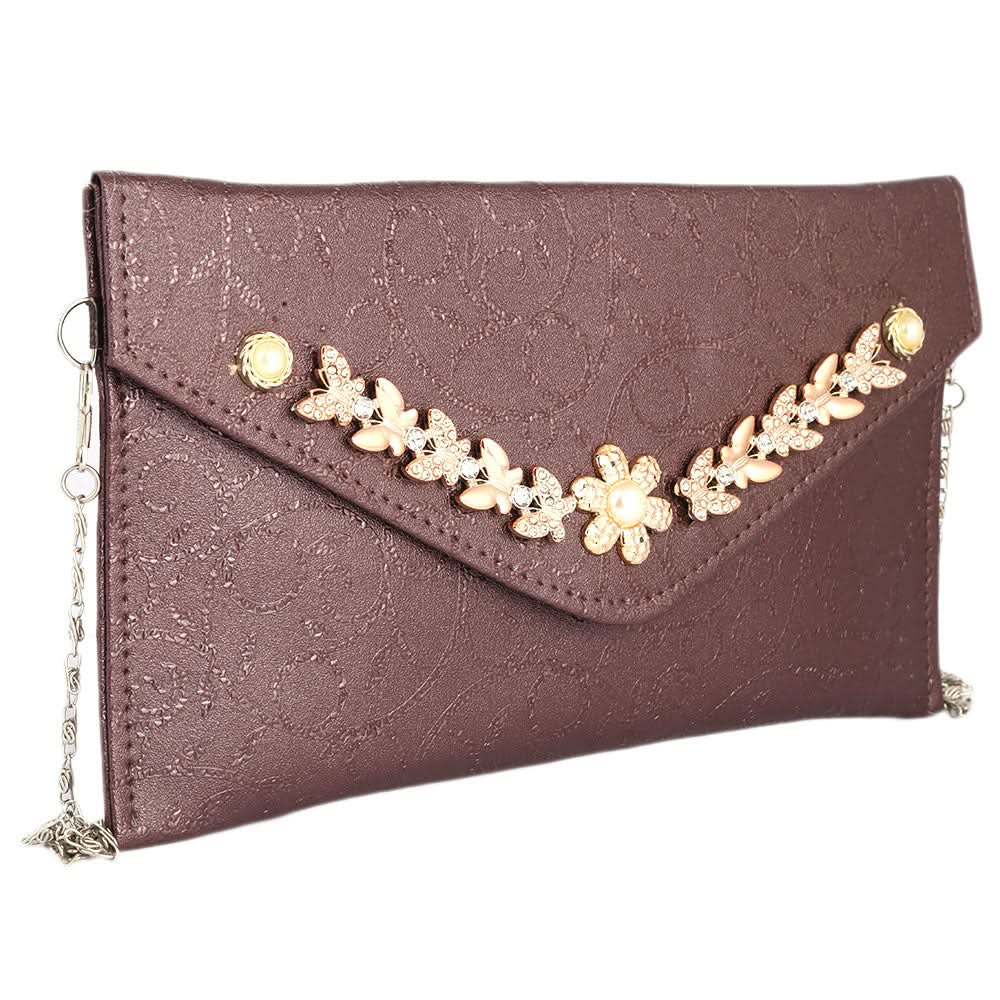 Women's Clutch (Kam-2054) - Purple, Women, Clutches, Chase Value, Chase Value