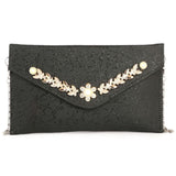 Women's Clutch (Kam-2054) - Black, Women, Clutches, Chase Value, Chase Value