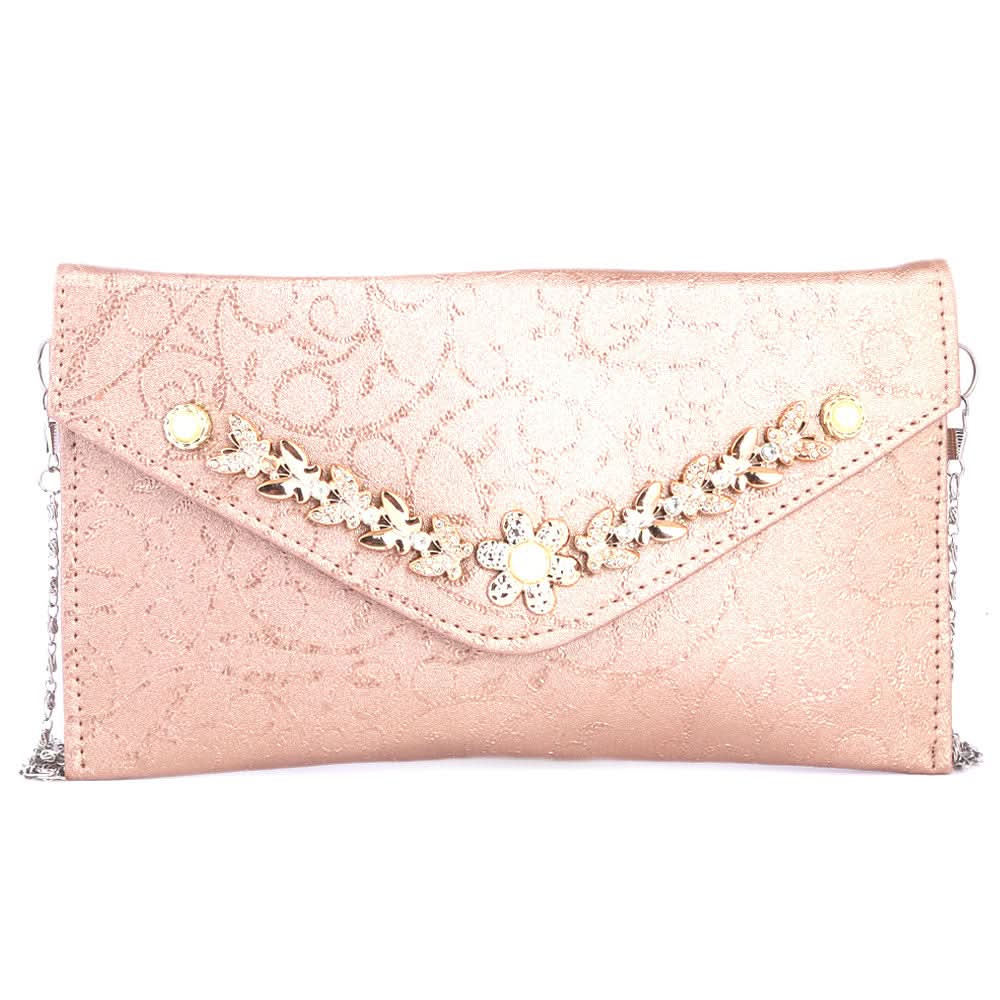 Women's Clutch (Kam-2054) - Copper, Women, Clutches, Chase Value, Chase Value