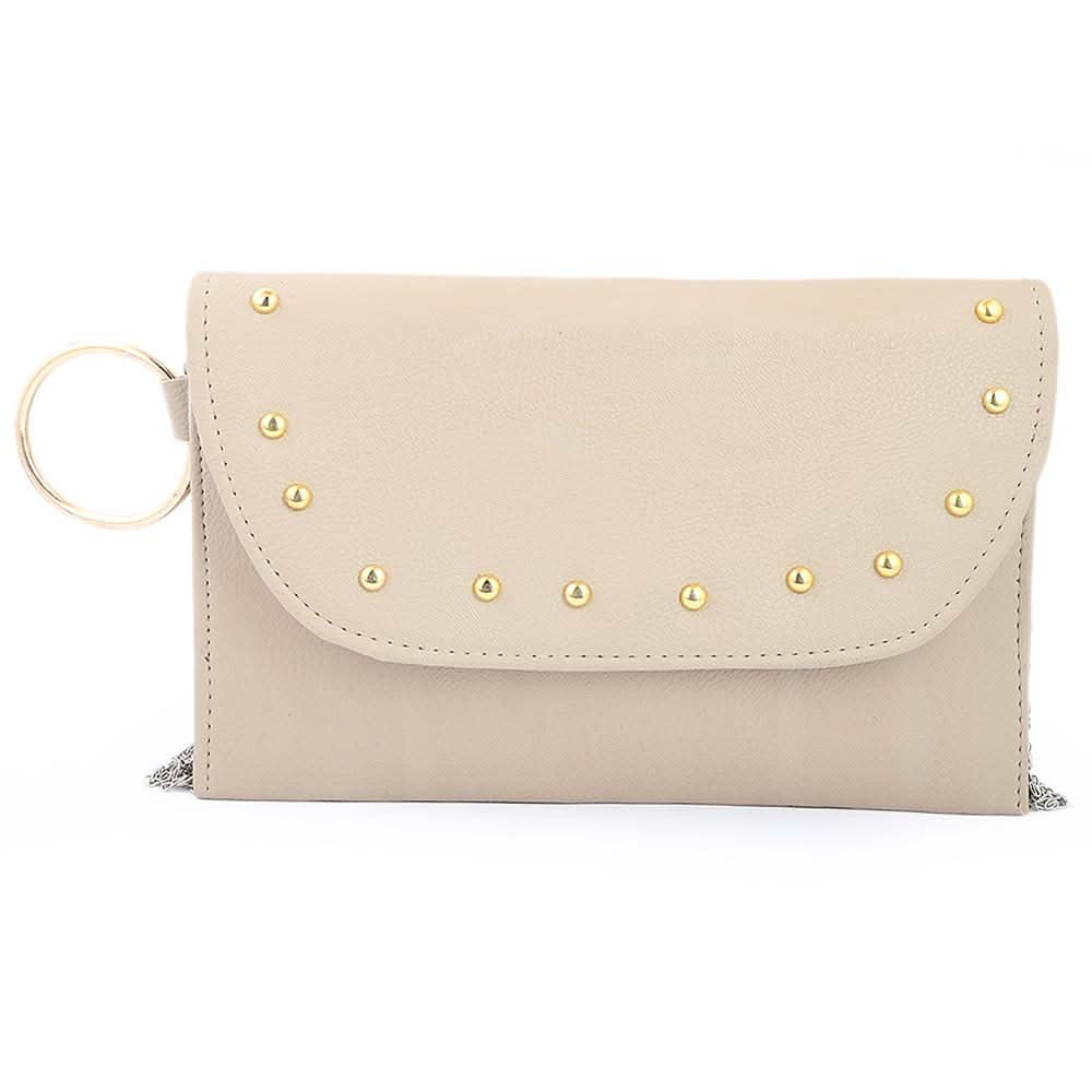 Women's Clutch (Kam-2060) - Beige, Women, Clutches, Chase Value, Chase Value