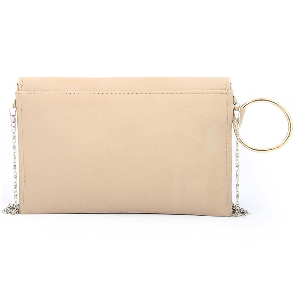 Women's Clutch (Kam-2060) - Beige, Women, Clutches, Chase Value, Chase Value