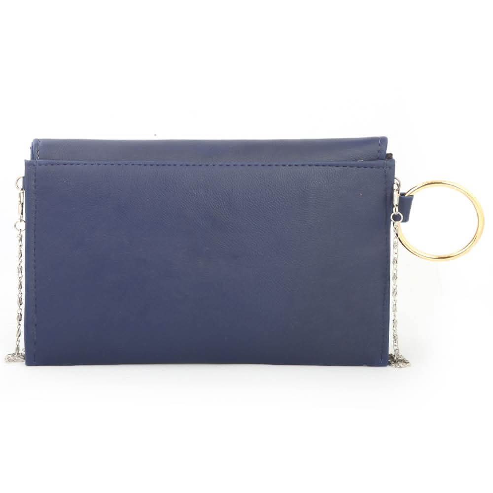 Women's Clutch (Kam-2060) - Navy Blue, Women, Clutches, Chase Value, Chase Value