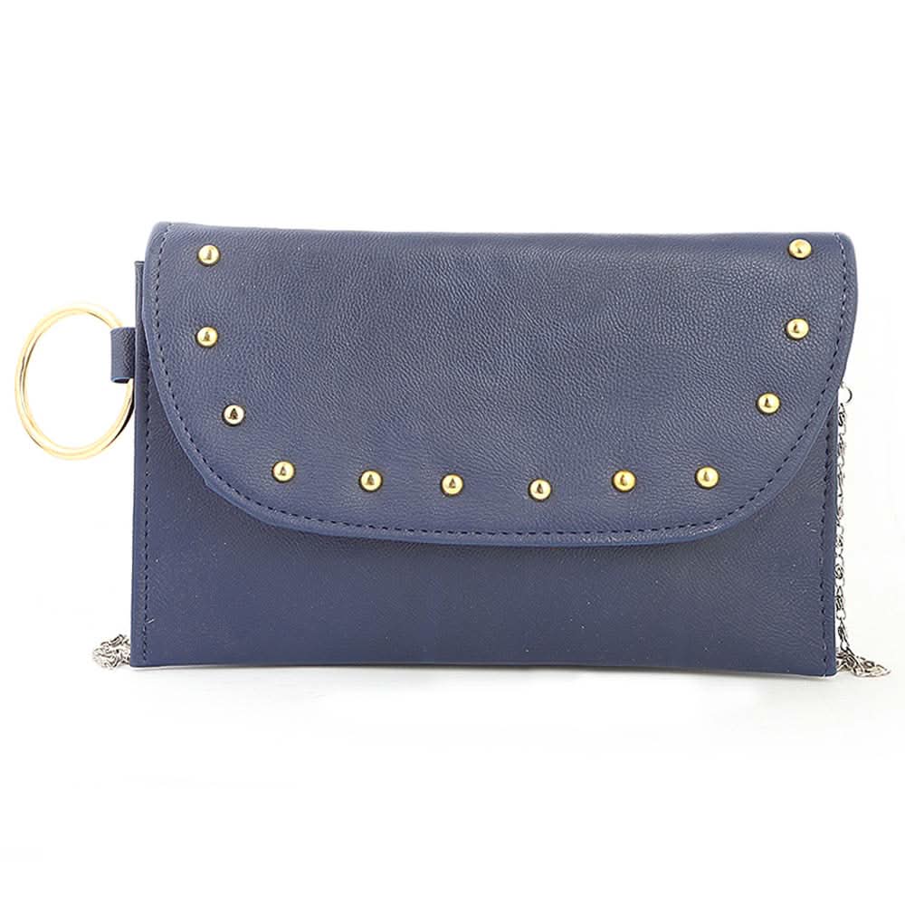 Women's Clutch (Kam-2060) - Navy Blue, Women, Clutches, Chase Value, Chase Value