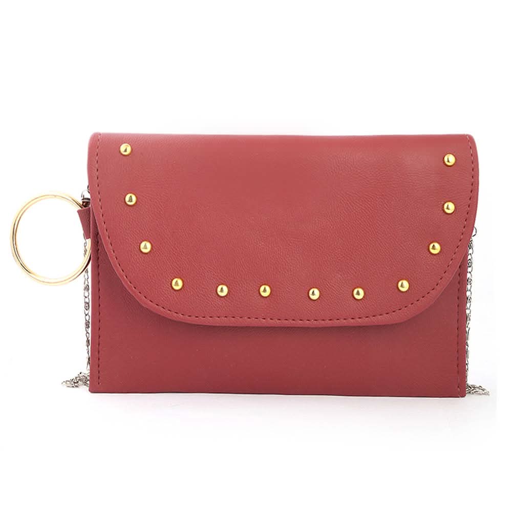Women's Clutch (Kam-2060) - Maroon, Women, Clutches, Chase Value, Chase Value