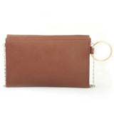 Women's Clutch (Kam-2060) - Dark Brown, Women, Clutches, Chase Value, Chase Value