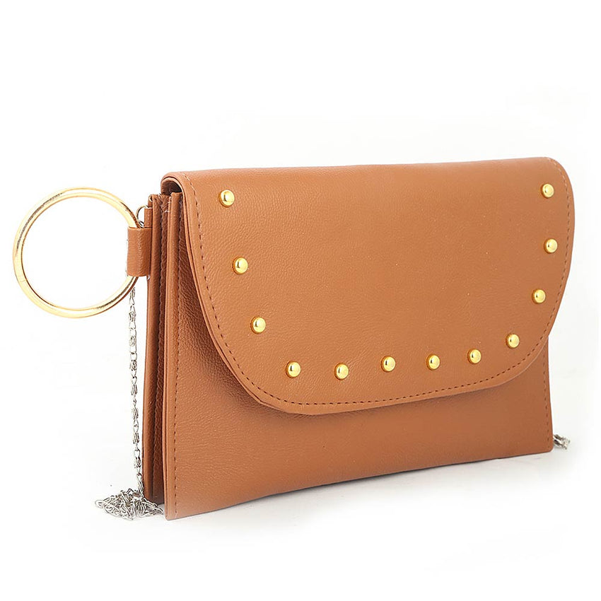 Women's Clutch (Kam-2060) - Brown, Women, Clutches, Chase Value, Chase Value