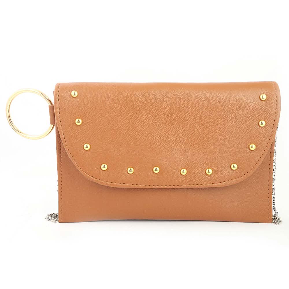 Women's Clutch (Kam-2060) - Brown, Women, Clutches, Chase Value, Chase Value