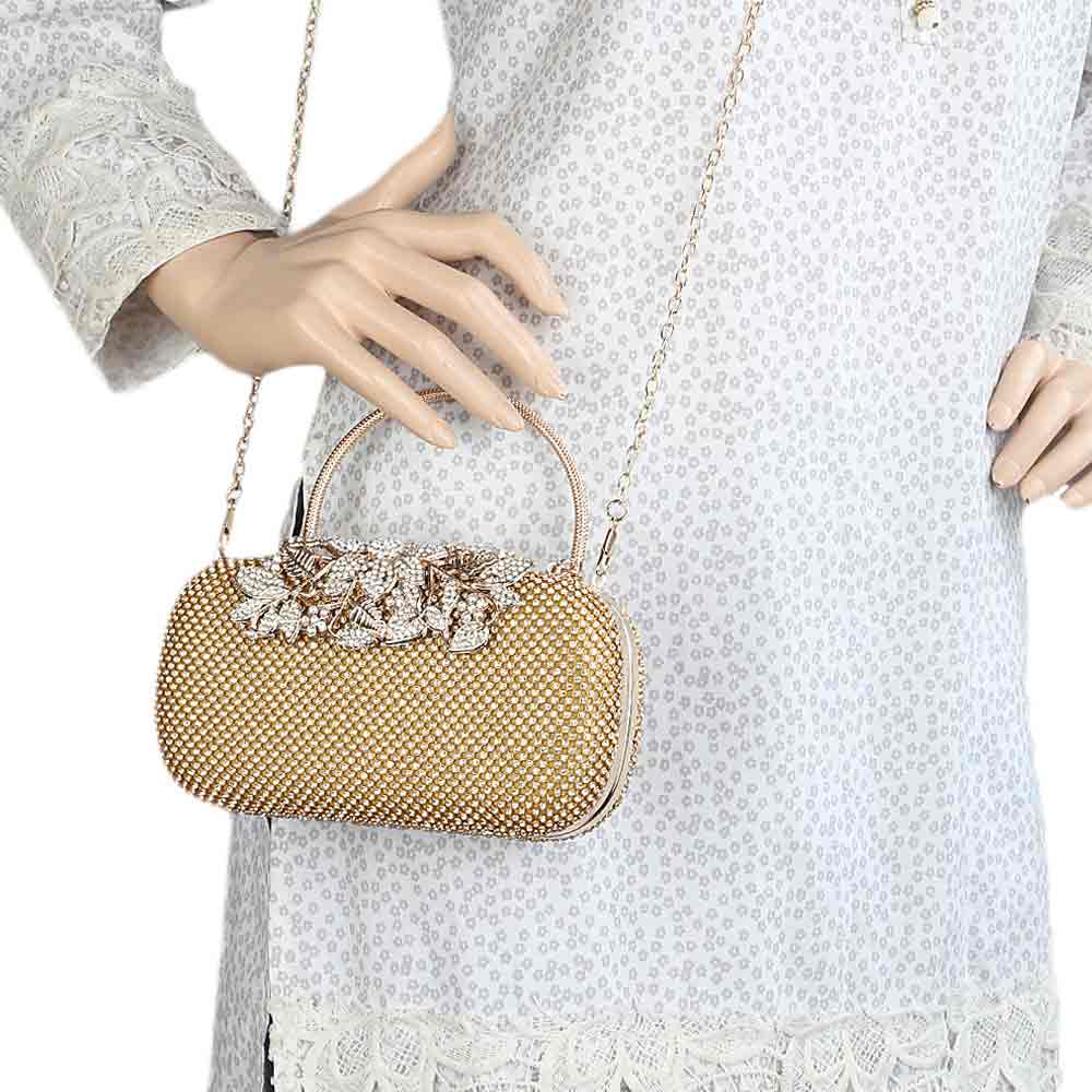 Women's Bridal Clutch (20620) - Gold, Women, Clutches, Chase Value, Chase Value