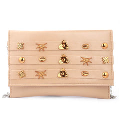 Women's Clutch (K-2071) - Beige, Women, Clutches, Chase Value, Chase Value