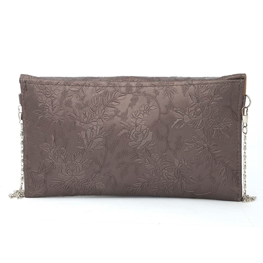 Women's Fancy Clutch (K-2077) - Coffee, Women, Clutches, Chase Value, Chase Value
