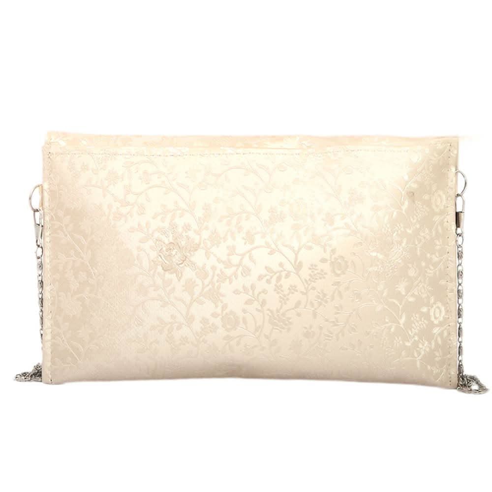Women's Fancy Clutch (K-2078) - Beige, Women, Clutches, Chase Value, Chase Value