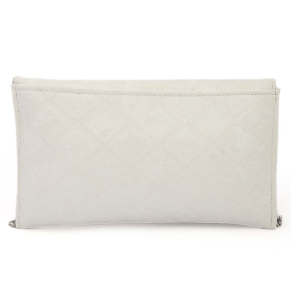 Women's Fancy Clutch (K-2082) - White, Women, Clutches, Chase Value, Chase Value