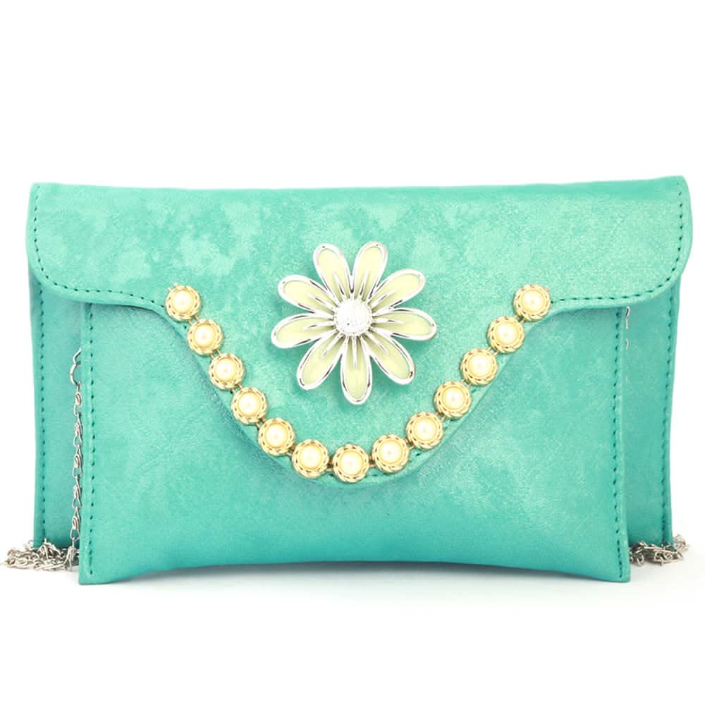 Women's Fancy Clutch (K-2082) - Sea Green, Women, Clutches, Chase Value, Chase Value