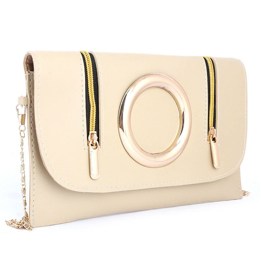 Women's Clutch (K-2083) - Beige, Bags and Wallets, Chase Value, Chase Value