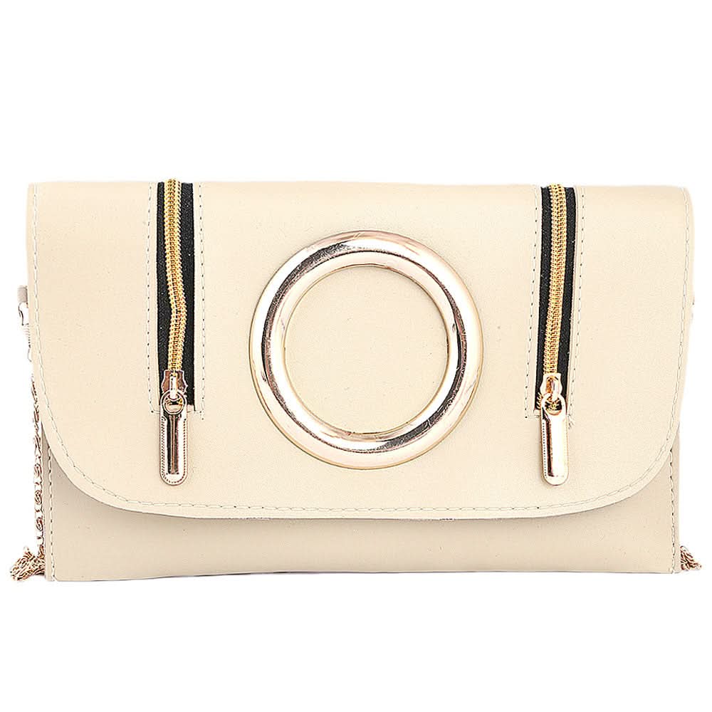 Women's Clutch (K-2083) - Beige, Bags and Wallets, Chase Value, Chase Value
