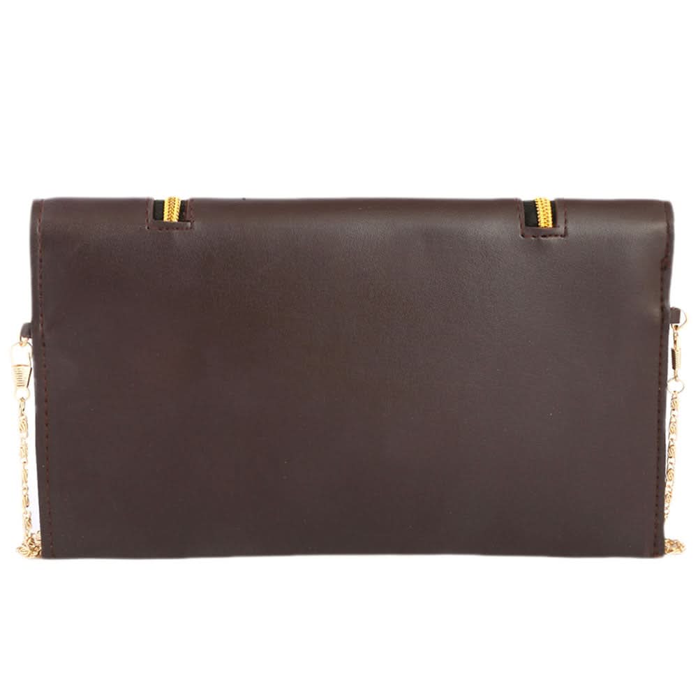 Women's Clutch (K-2083) - Coffee, Women, Clutches, Chase Value, Chase Value