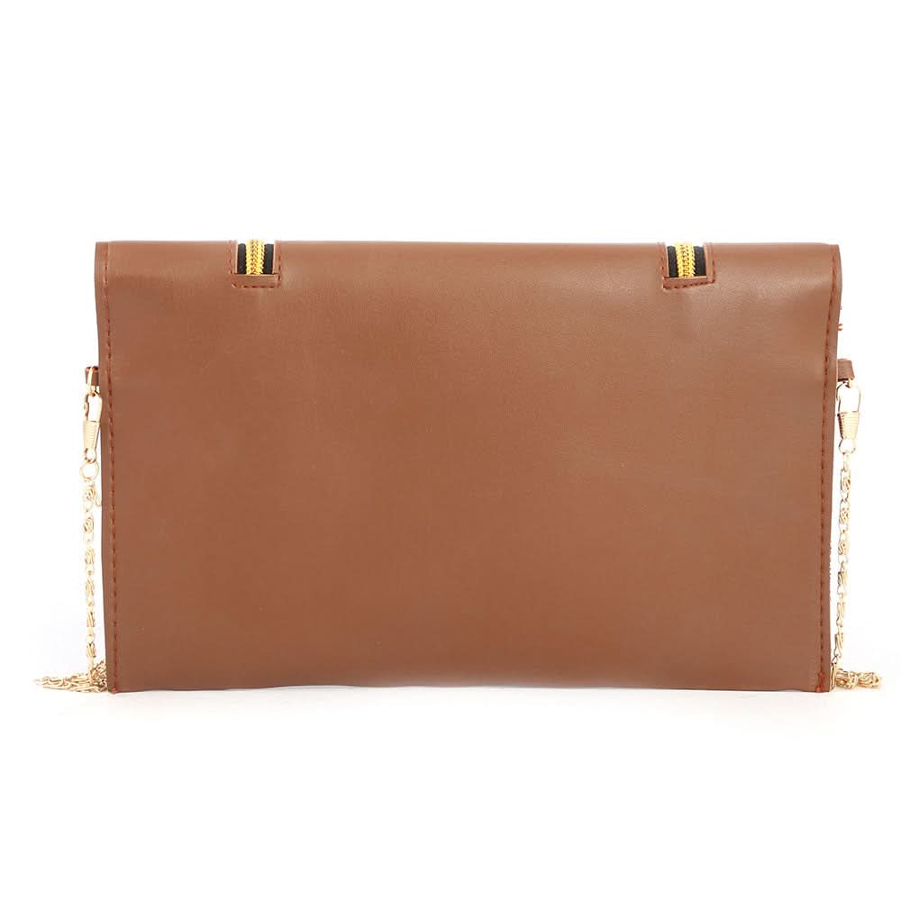 Women's Clutch (K-2083) - Brown, Women, Clutches, Chase Value, Chase Value