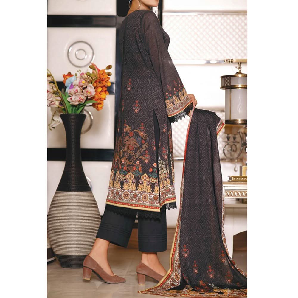 VS MISRI Digital Printed Lawn 3 Pcs Un-Stitched Suit - 20-B, Women, 3Pcs Shalwar Suit, VS Textiles, Chase Value