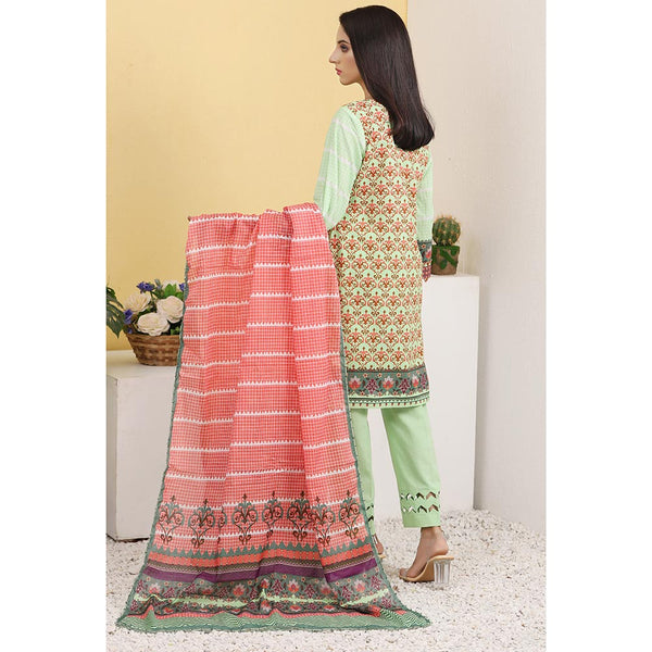 Eminent Digital Lawn 3 Pcs Un-Stitched Suit - 8, Women, 3Pcs Shalwar Suit, Eminent, Chase Value