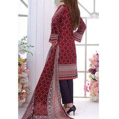 VS Daman Cambric Printed 3 Pcs Un-Stitched Suit Vol 1 - B-2102, Women, 3Pcs Shalwar Suit, VS Textiles, Chase Value