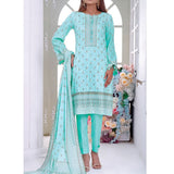 VS Daman Cambric Printed 3 Pcs Un-Stitched Suit Vol 1 - A-2103, Women, 3Pcs Shalwar Suit, VS Textiles, Chase Value