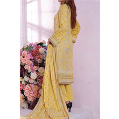 VS Daman Cambric Printed 3 Pcs Un-Stitched Suit Vol 1 - B-2103, Women, 3Pcs Shalwar Suit, VS Textiles, Chase Value