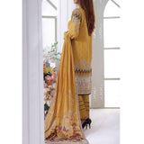 VS Daman Cambric Printed 3 Pcs Un-Stitched Suit Vol 1 - A-2105, Women, 3Pcs Shalwar Suit, VS Textiles, Chase Value
