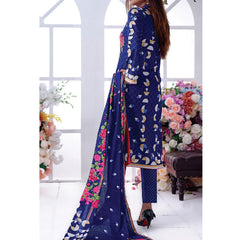VS Daman Cambric Printed 3 Pcs Un-Stitched Suit Vol 1 - B-2106, Women, 3Pcs Shalwar Suit, VS Textiles, Chase Value