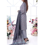 VS Daman Cambric Printed 3 Pcs Un-Stitched Suit Vol 1 - A-2107, Women, 3Pcs Shalwar Suit, VS Textiles, Chase Value