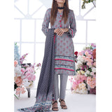 VS Daman Cambric Printed 3 Pcs Un-Stitched Suit Vol 1 - A-2107, Women, 3Pcs Shalwar Suit, VS Textiles, Chase Value