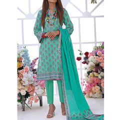 VS Daman Cambric Printed 3 Pcs Un-Stitched Suit Vol 1 - B-2107, Women, 3Pcs Shalwar Suit, VS Textiles, Chase Value