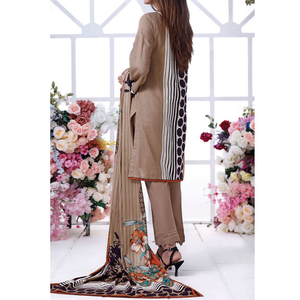 VS Daman Cambric Printed 3 Pcs Un-Stitched Suit Vol 1 - A-2109, Women, 3Pcs Shalwar Suit, VS Textiles, Chase Value