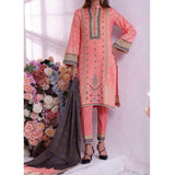 VS Daman Cambric Printed 3 Pcs Un-Stitched Suit Vol 1 - A-2110, Women, 3Pcs Shalwar Suit, VS Textiles, Chase Value