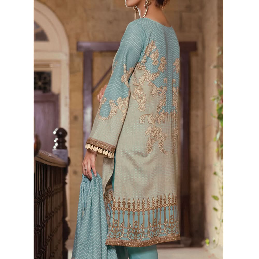 VS Daman Printed Cambric unstitched 3pc Suit V-2, Women, 3Pcs Shalwar Suit, VS Textiles, Chase Value
