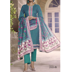 VS Daman Printed Cambric unstitched 3pc Suit V-2, Women, 3Pcs Shalwar Suit, VS Textiles, Chase Value