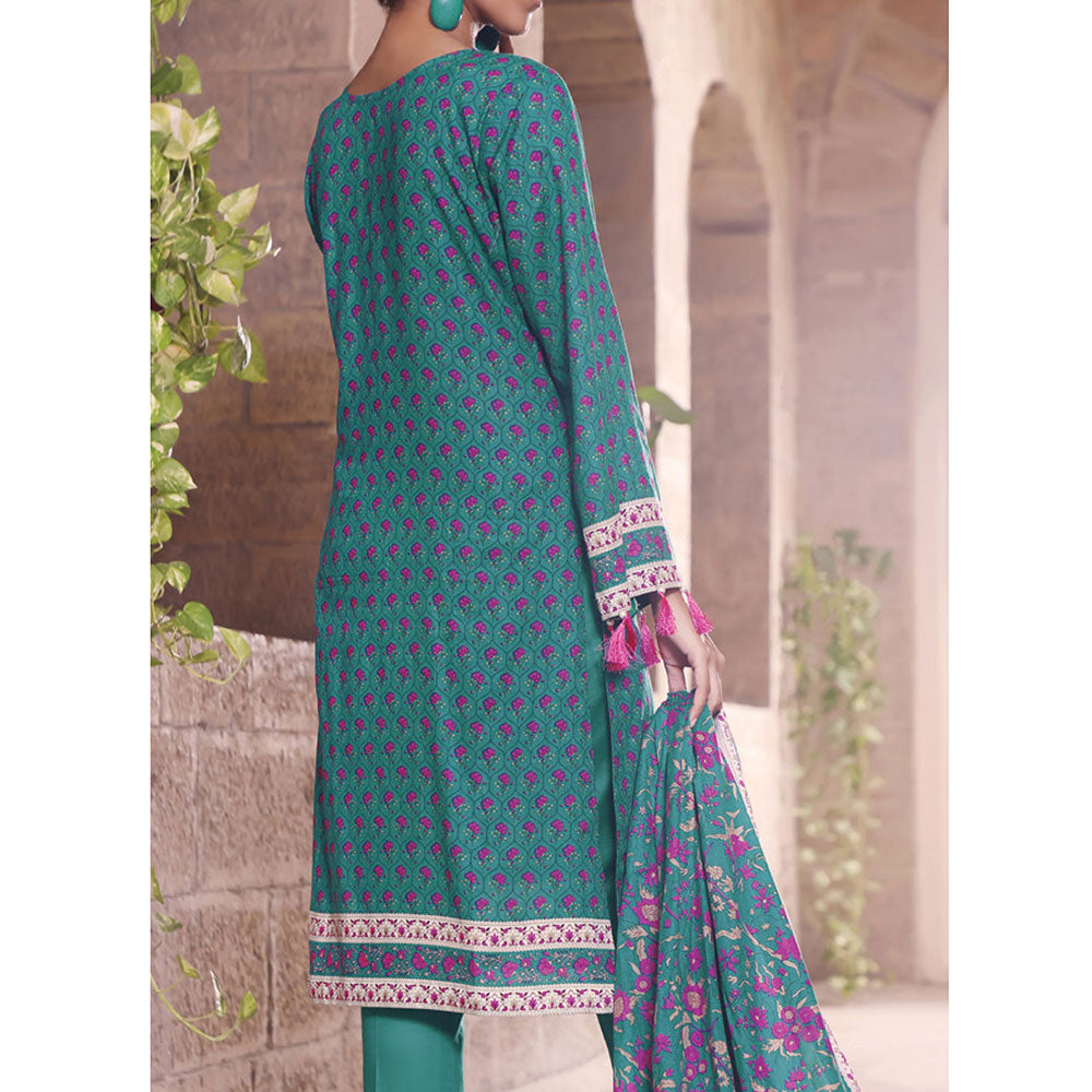 VS Daman Printed Cambric unstitched 3pc Suit V-2, Women, 3Pcs Shalwar Suit, VS Textiles, Chase Value