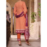 VS Daman Printed Cambric unstitched 3pc Suit V-2, Women, 3Pcs Shalwar Suit, VS Textiles, Chase Value