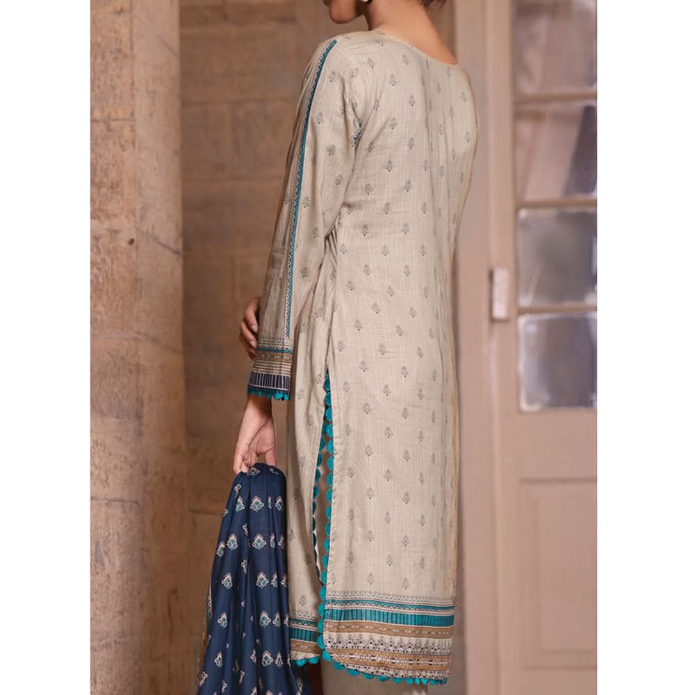 VS Daman Printed Cambric unstitched 3pc Suit V-2, Women, 3Pcs Shalwar Suit, VS Textiles, Chase Value