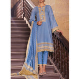 VS Daman Printed Cambric unstitched 3pc Suit V-2, Women, 3Pcs Shalwar Suit, VS Textiles, Chase Value