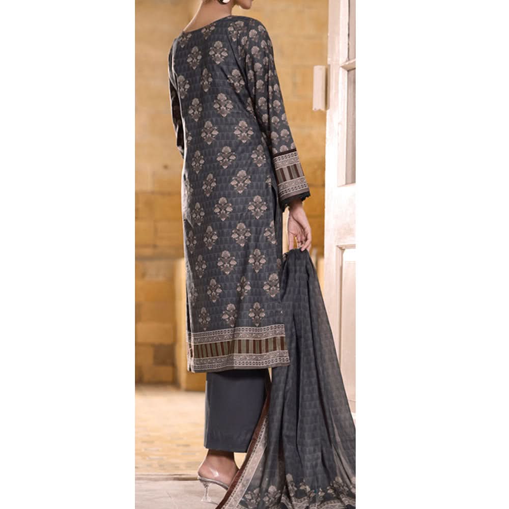 VS Daman Printed Cambric unstitched 3pc Suit V-2, Women, 3Pcs Shalwar Suit, VS Textiles, Chase Value