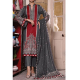 VS Daman Printed Cambric unstitched 3pc Suit V-2, Women, 3Pcs Shalwar Suit, VS Textiles, Chase Value
